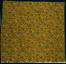 Bande de coton imprimée en bois, 1780
