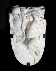 Cartouche (sculpture en marbre)