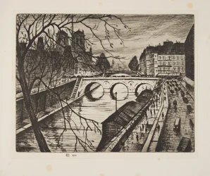 Notre Dame, Les Quais de Paris, pub.1931