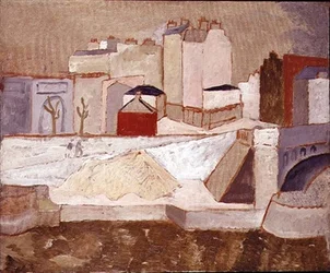 Scène de rue à Paris