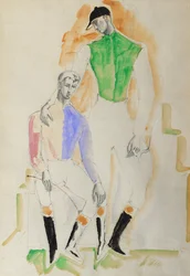 Deux jockeys