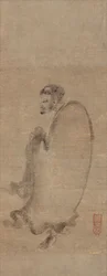 Shakyamuni descendant la montagne, 15ème siècle