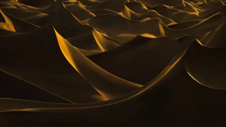 Les dunes dorées du désert