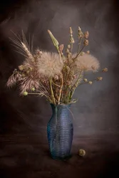 Nature morte botanique rustique