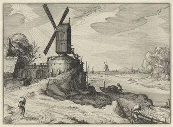 Moulin près d