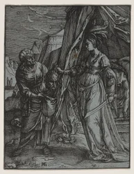 Judith avec la tête d