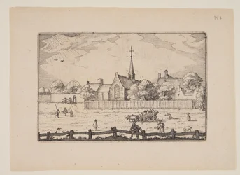 La léproserie de Haarlem, d
