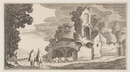 Ruines le long d