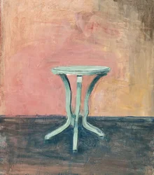 Table élégante aux tons pastel