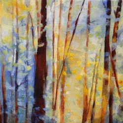 Lumière de la forêt dorée
