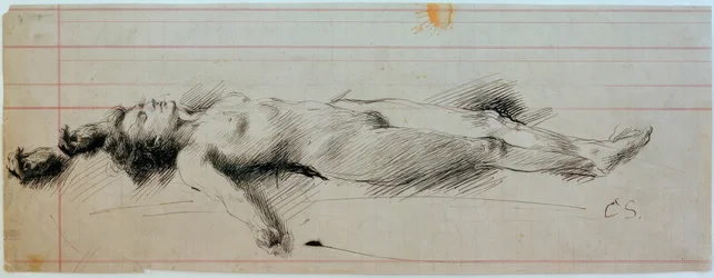 Esquisse de la sorcière morte I