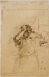 Désespéré (Autoportrait ?)