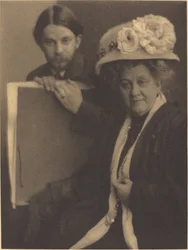 Alvin Langdon Coburn et sa mère