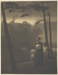 Soirée—Mère et garçons