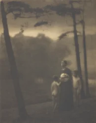 Soirée—Mère et garçons, 1905