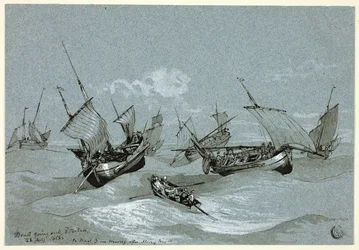 Bateaux sortant, Entretat