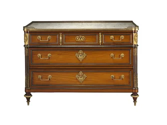 Commode, montures dans le style de Pierre Joseph Désiré Gouthière