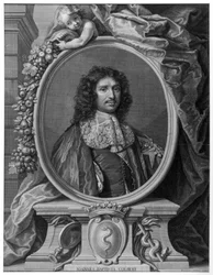 Portrait de Jean-Baptiste Colbert (1619-1683) par Benoît I Audran d