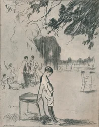 Je suis malade à mort des femmes de The Boy, vers 1900