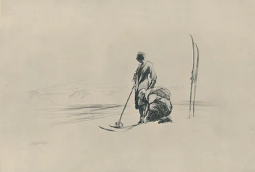 Les skieurs, 1919