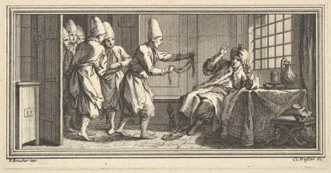 Apporter une corde au prisonnier, 1746-47