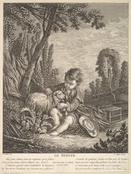 Le Berger, vers 1753