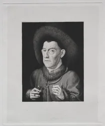 Homme avec un œillet