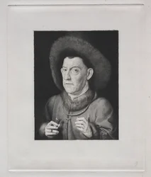 Homme avec un œillet