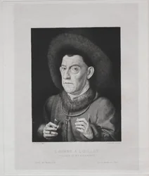 Homme avec un œillet