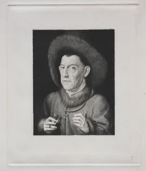 Homme avec un œillet