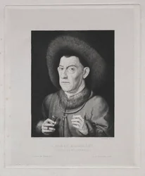 Homme avec un œillet