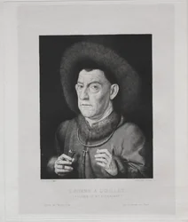 Homme avec un œillet, 1869