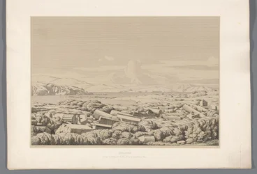 Vue des Cyclades (Vues des sites les plus célèbres de la Grèce antique)