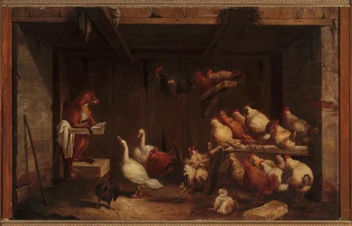Le sermon du renard aux oiseaux