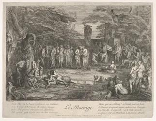 Le Mariage: dans une forêt, un vieux satyre marie les fiancés
