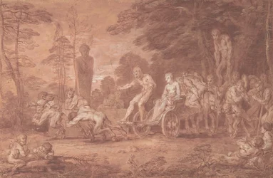 La procession arrêtée