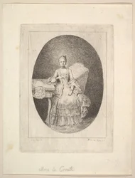 Portrait de Marguerite Le Comte