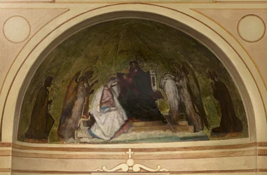 Maquette en forme pour la chapelle de la Vierge de l