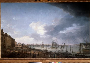 Le port de Bordeaux, XVIIIe siècle, Paris, Musée de la Marine