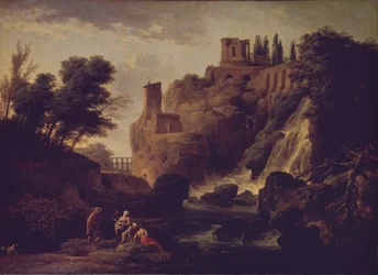 Cascade à Tivoli, 1747