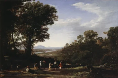 Villageois dansant, fin des années 1630 (huile sur toile)