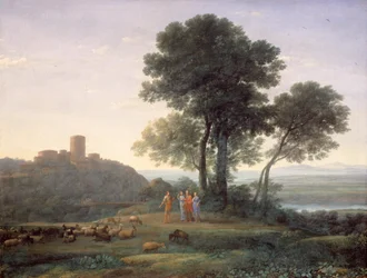 Jacob avec Laban et ses filles