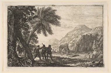 Paysage avec brigands, 1633