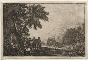 Paysage avec des Brigands, 1633