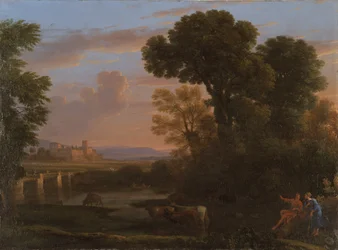 Paysage pastoral, 1648