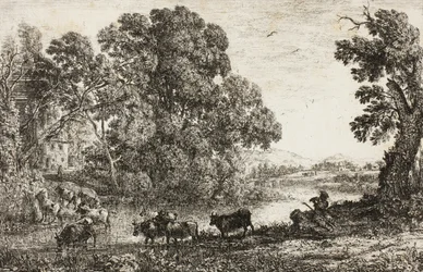 Le vacher, 1636