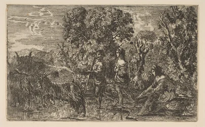 Le gué, 1634
