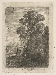 Le Berger et la Bergère, vers 1630