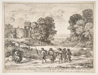 Le Temps, Apollon et les Saisons, 1662