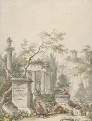 Conception pour un Frontispice, 1782